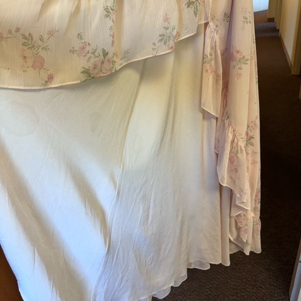Wayf Natasha Wrap Floral Maxi Dress - Picture 16 of 17